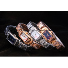 Montre à quartz en acier inoxydable 316L pour femme et femme